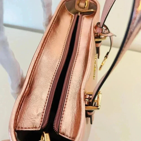 Michael Kors XS Jet Set Travel Carryall Top Zip Tote Primrose - Picture 8 of 11